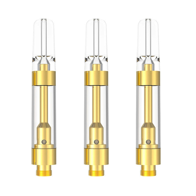Vente en gros 0.5mL 0.8mL 1.0mL 510 rechargeable Distillate Delta 8 9 THC Cartouche Fabrique directement avec LOGO