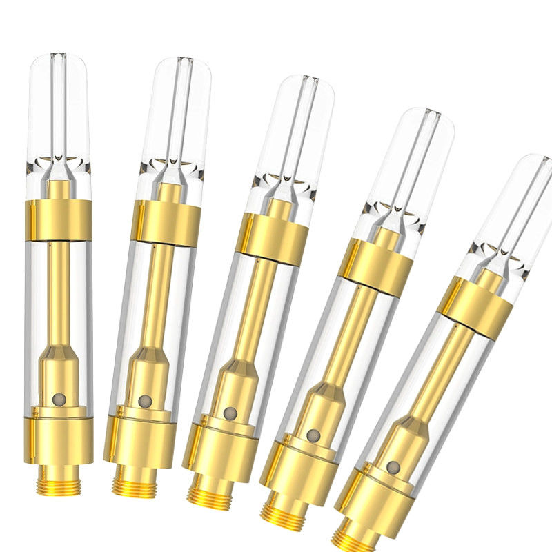 Vente en gros 0.5mL 0.8mL 1.0mL 510 rechargeable Distillate Delta 8 9 THC Cartouche Fabrique directement avec LOGO