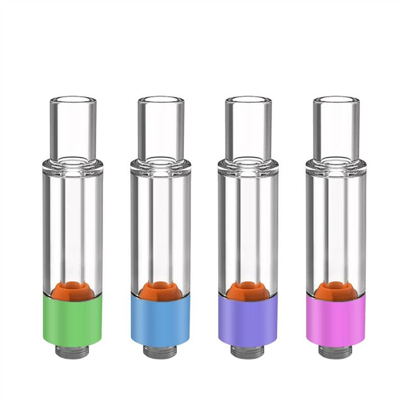 Cartouche de vapotage en verre complet de 0,5 ml 1 ml 2 ml avec marque personnalisée