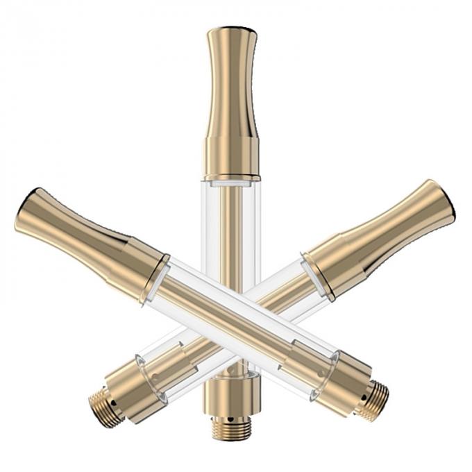 Durable et pur - métal, en céramique, et construction en verre pour une expérience vaping propre avec la cartouche d'isolat de CBD